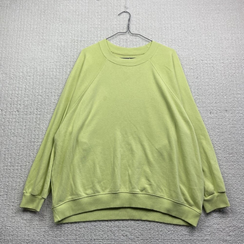 American Eagle Sweater Adult M Ahh-Mazingly Soft Pullover Jegging Fit Green Read